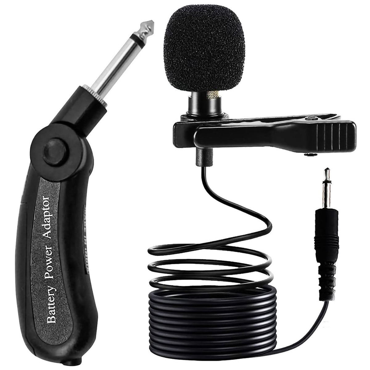 5Core Lavalier Microphone Clip On Professional Grade 3.5mm Lav Lapel Mic Omnidirectional-0